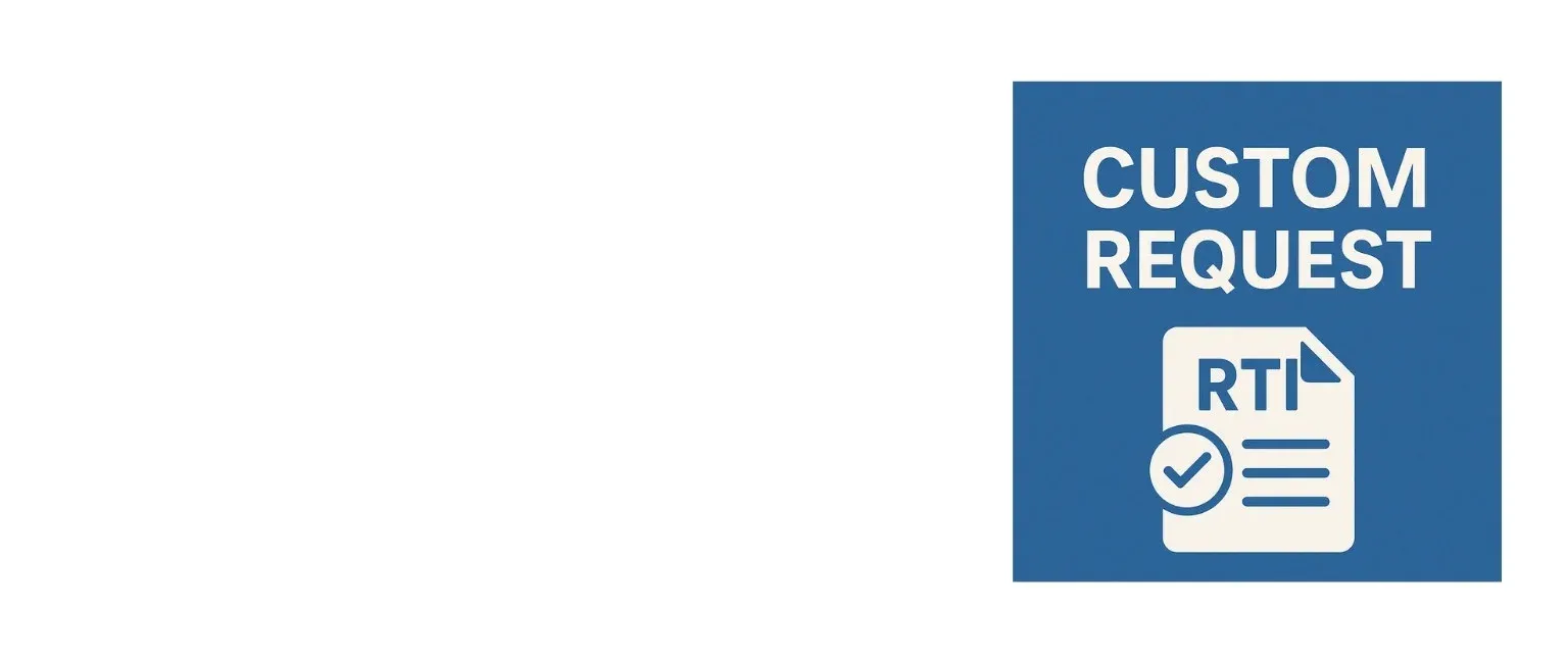FileMyRTI personal RTI custom request service to file RTI for individual issues like property, education, police, and more